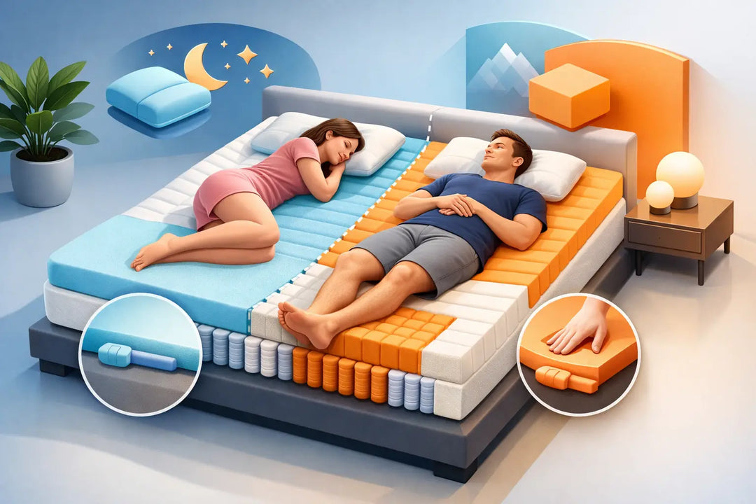 Can Couples Choose Firmness? Yes, by Zone