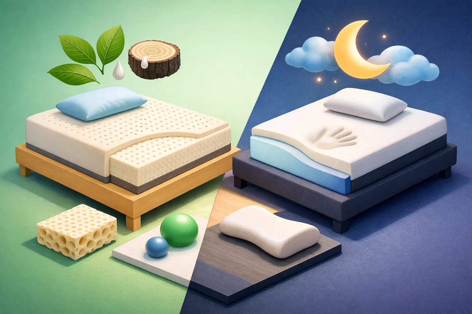 Latex vs Memory Foam Mattress: Which Fits You?