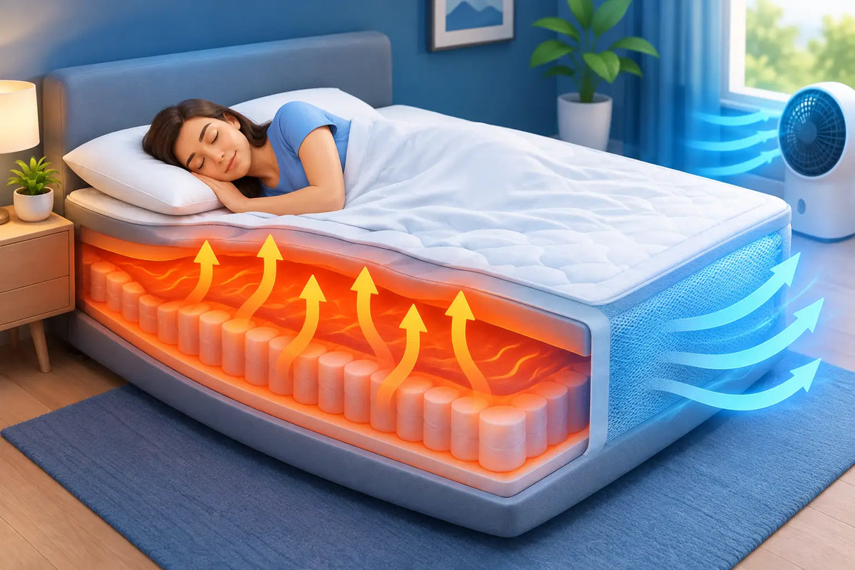 Why Mattresses Trap Body Heat and How to Sleep Cooler