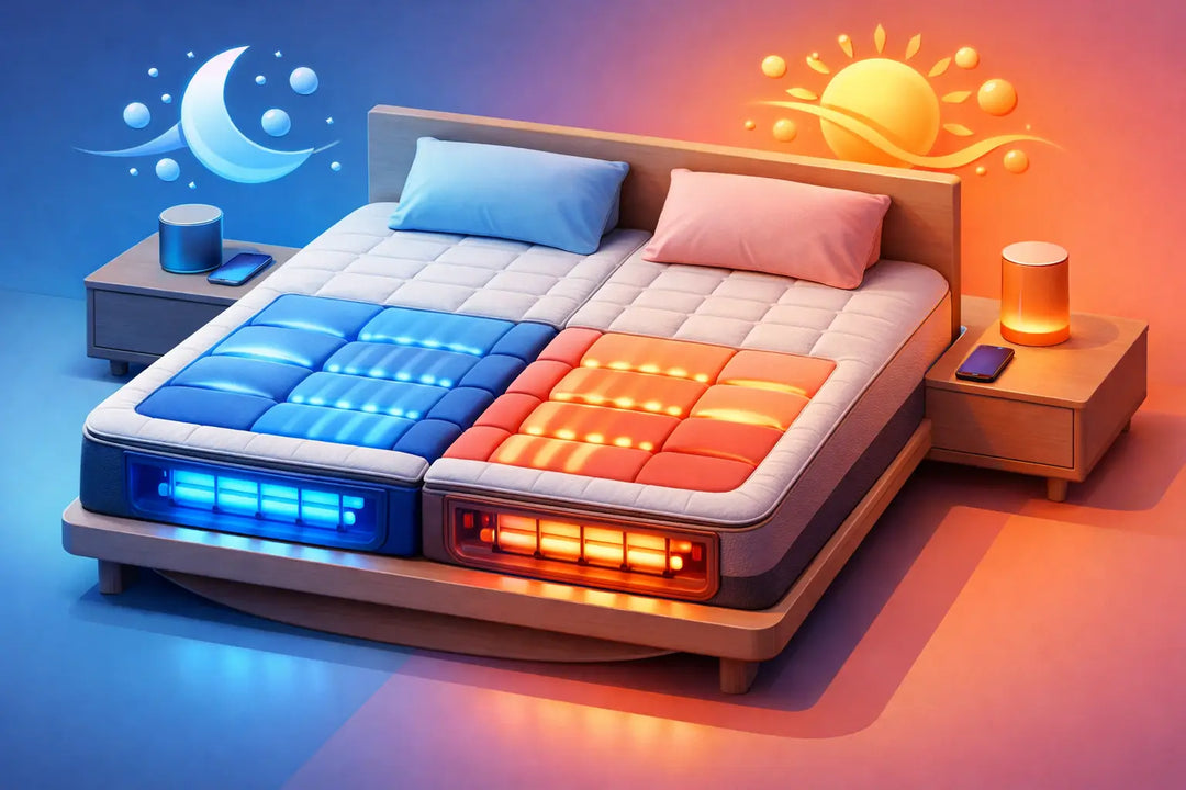Six Zone Smart Mattress: One Bed, Two Perfect Sides