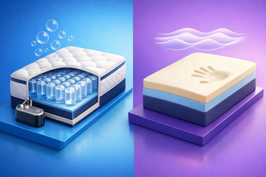 Air Chamber vs Memory Foam: What Feels Better?