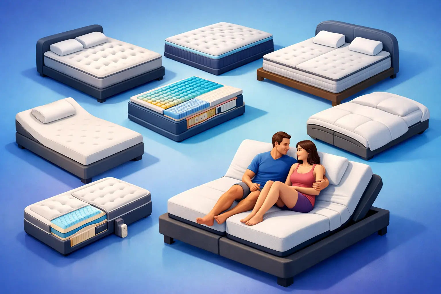 7 Sleep Number Bed Alternatives for Couples