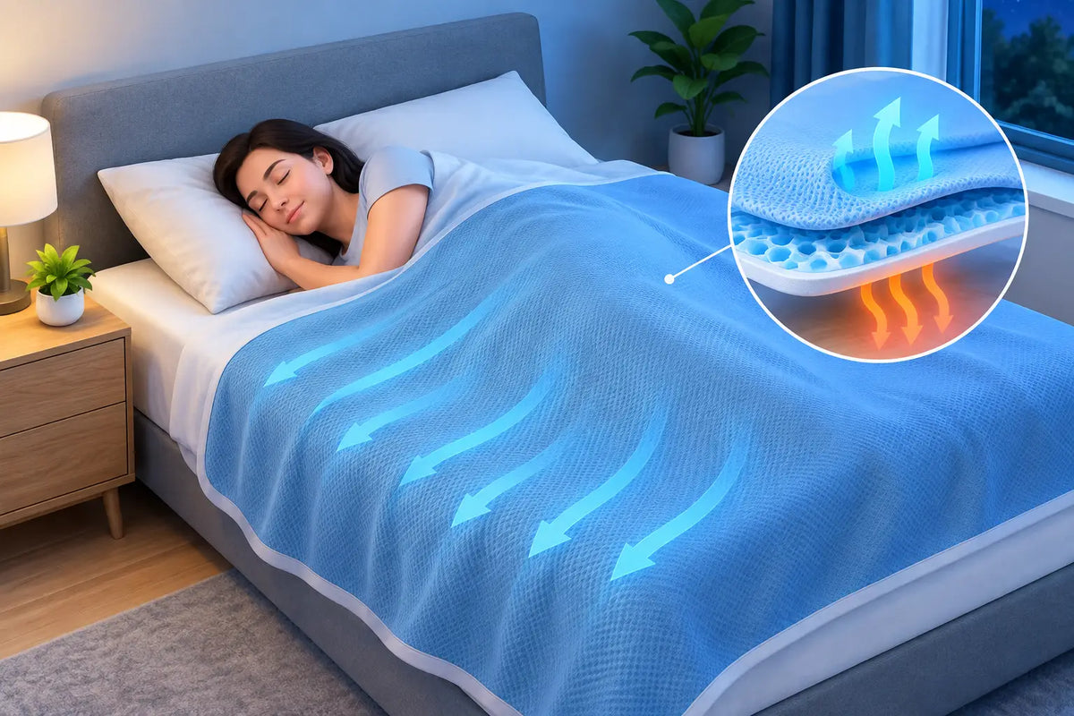 How Cooling Covers Manage Heat During Sleep