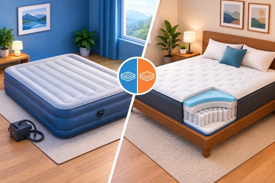 Air Mattress vs Hybrid Mattress: What Fits You?