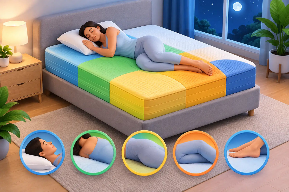 Zoned Support: Better Sleep for Every Body