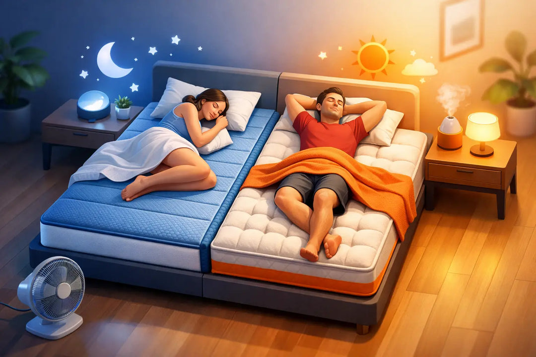 Best Mattresses for Couples Who Sleep Differently