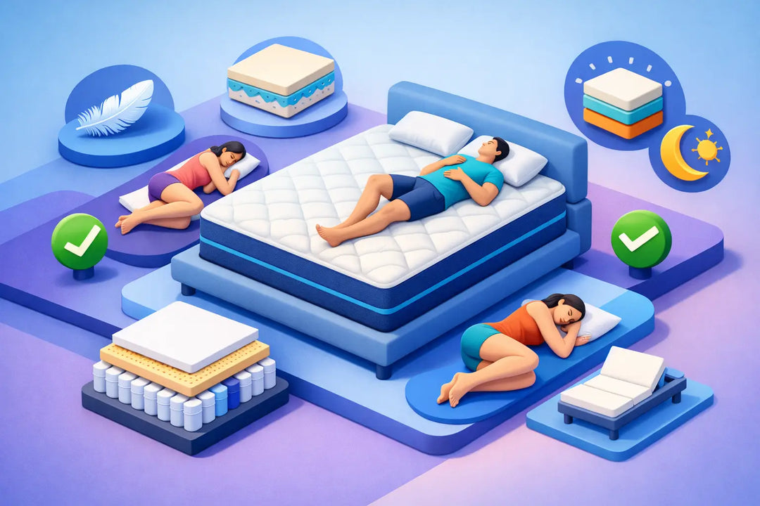 How to Choose a Mattress for Combination Sleepers