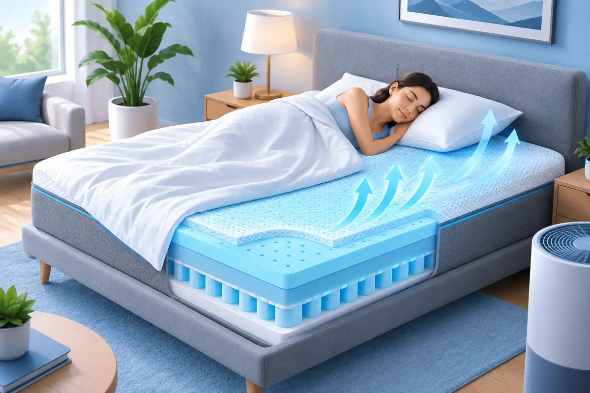 Cooling Foam Mattress Guide for Hot Sleepers