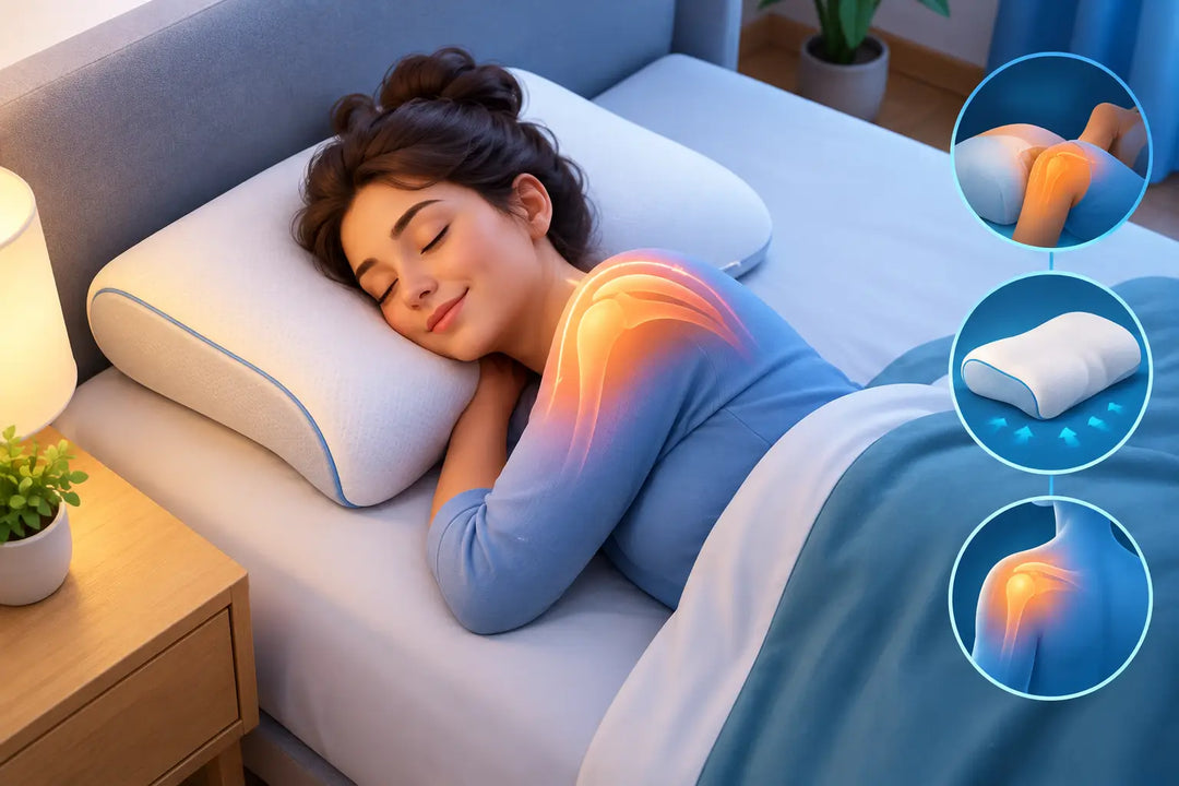 How to Relieve Shoulder Pressure While You Sleep