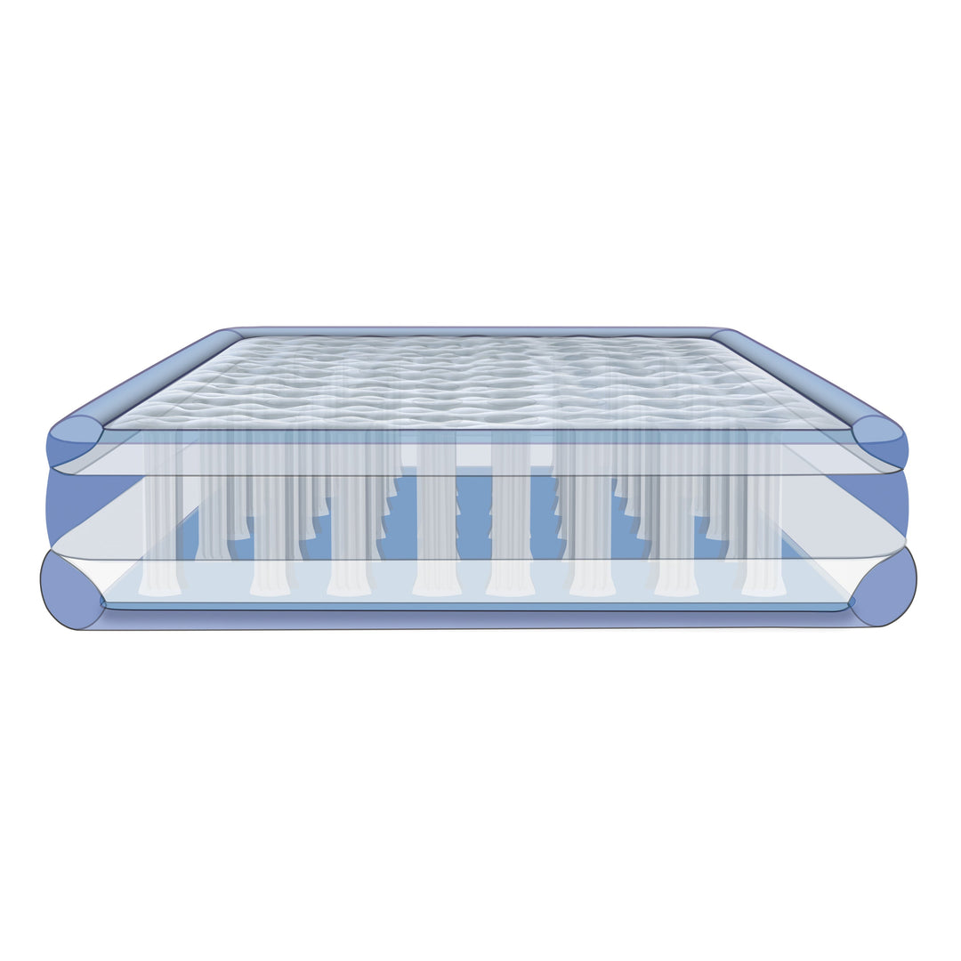 Beautyrest® Silver® Contour Aire™ Express Bed