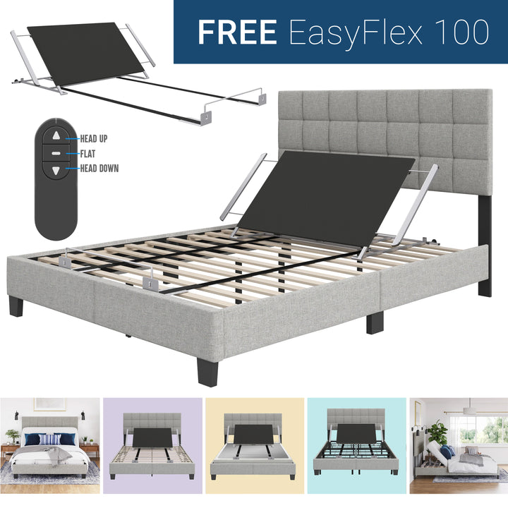 iZone® smart bed with the free EasyFlex 100 adjustable base