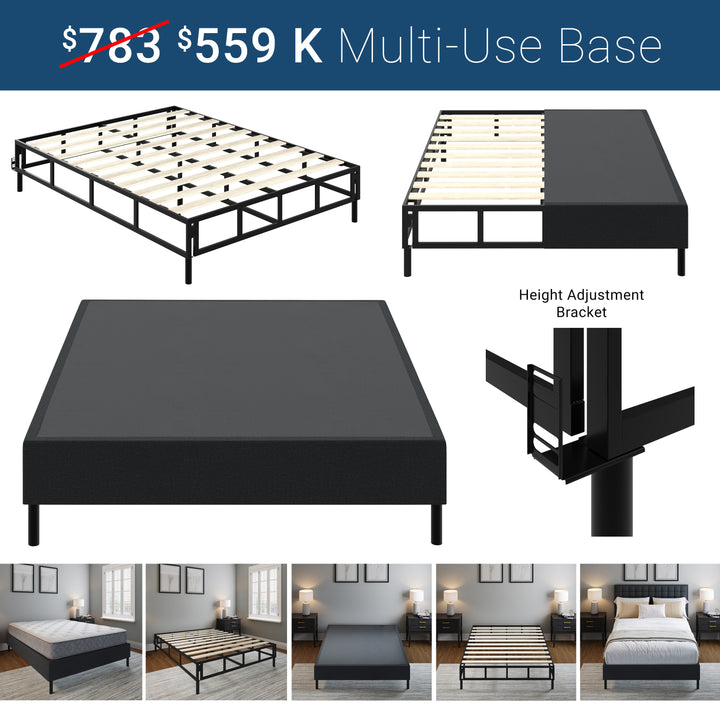 King iZone® smart bed on the Multi-Use base