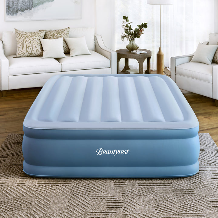 Inflatable air mattress with &