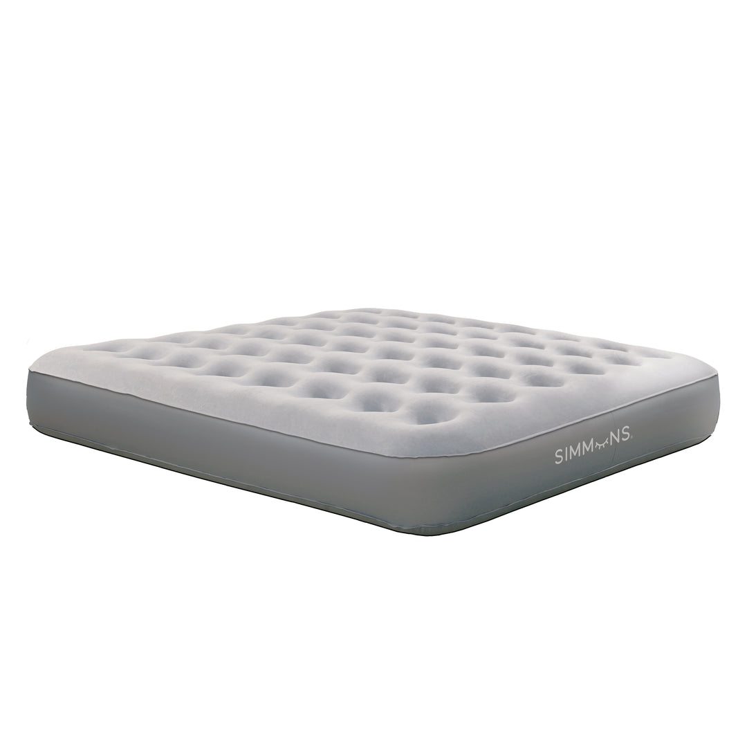 Gray inflatable mattress with &