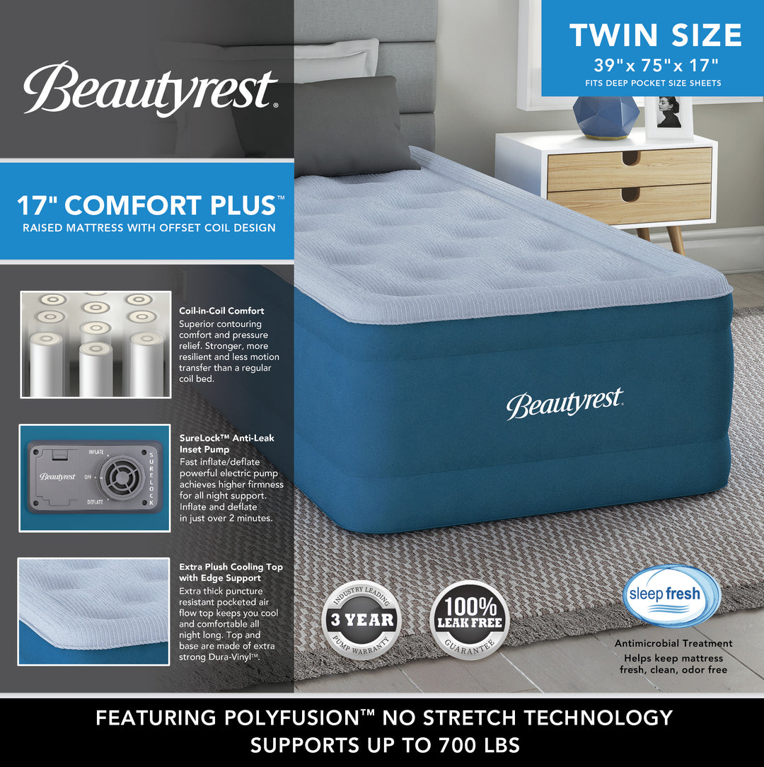 Beautyrest® 17" Comfort Plus™ Express Bed